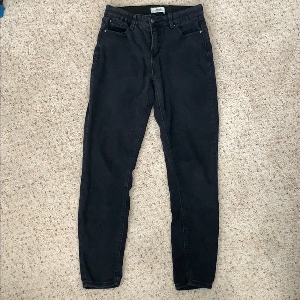 Black stretch jeans